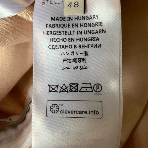 Stella McCartney Women’s Pant Suit - jacket worn once - Size 48 / about US 12 - Picture 10 of 11